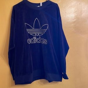 Adidas Blue Velvet 2X Sweatshirt